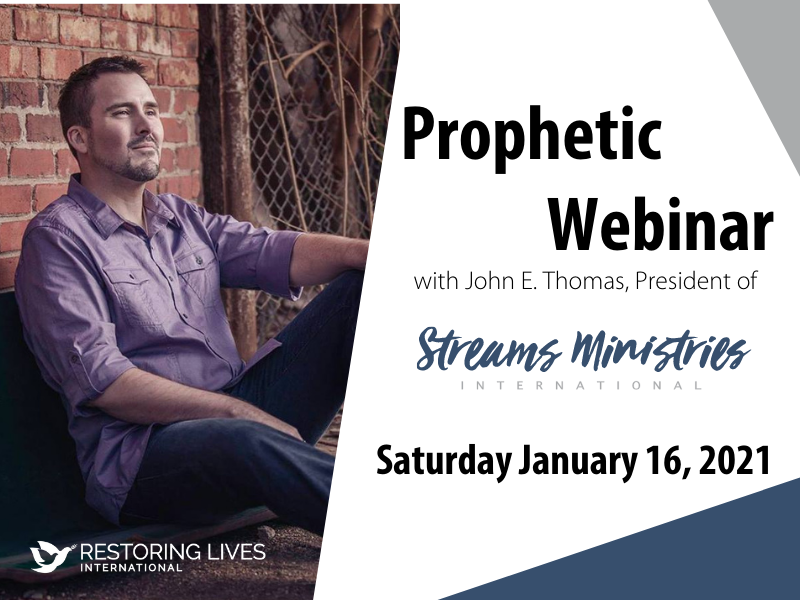 Prophetic Webinar with John Thomas
